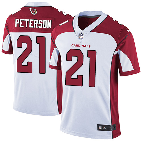 Nike Cardinals #21 Patrick Peterson White Men's Stitched NFL Vapor Untouchable Limited Jersey